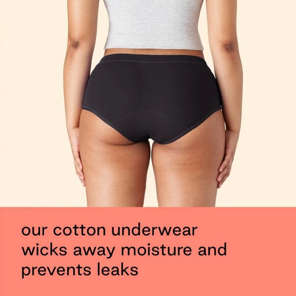 NEW!ORGANIC COTTON Thinx for All Period Better size LARGE - Picture 5 of 11